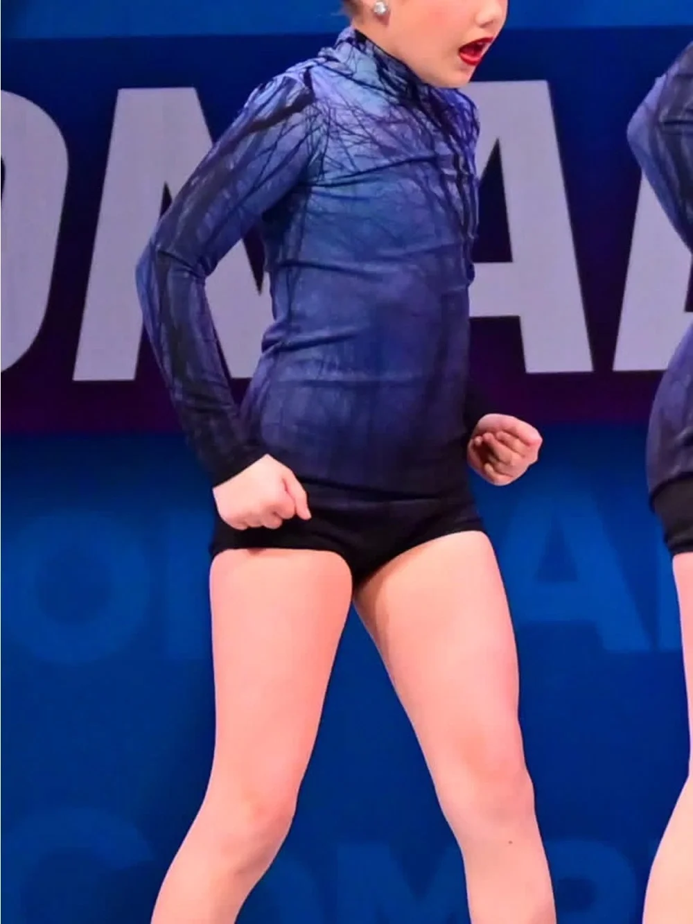 Long Sleeve One-Piece contemporary/acro costume